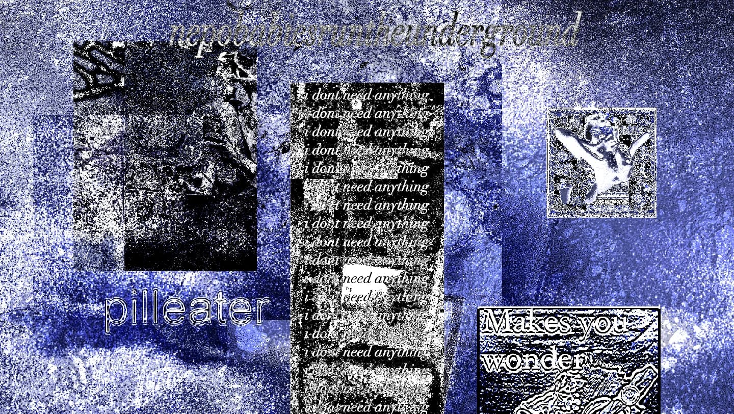 Experimental nepobabiesruntheunderground website composition
